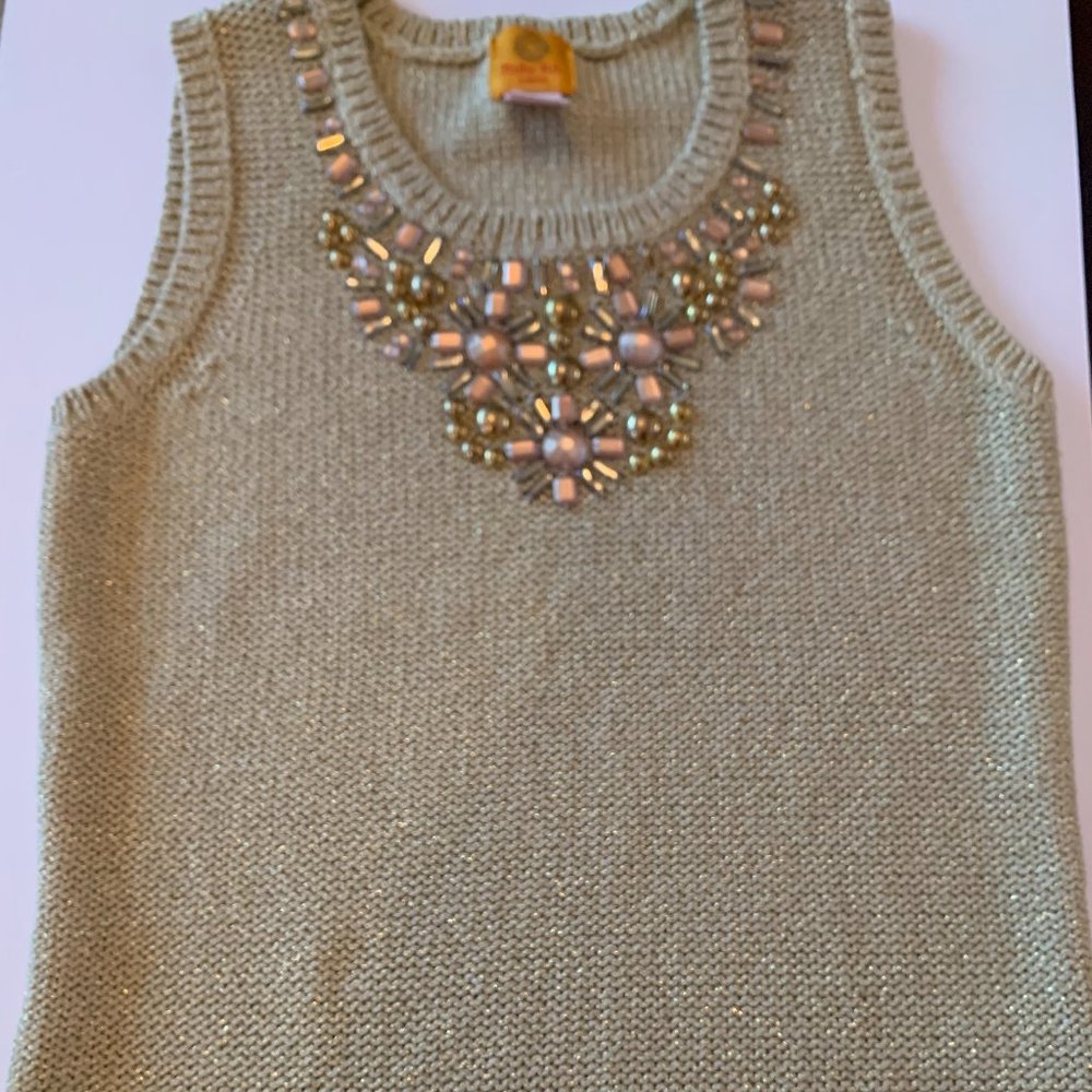 Ruby Rd. Faux Jewel Cardigan - Picture 2 of 13